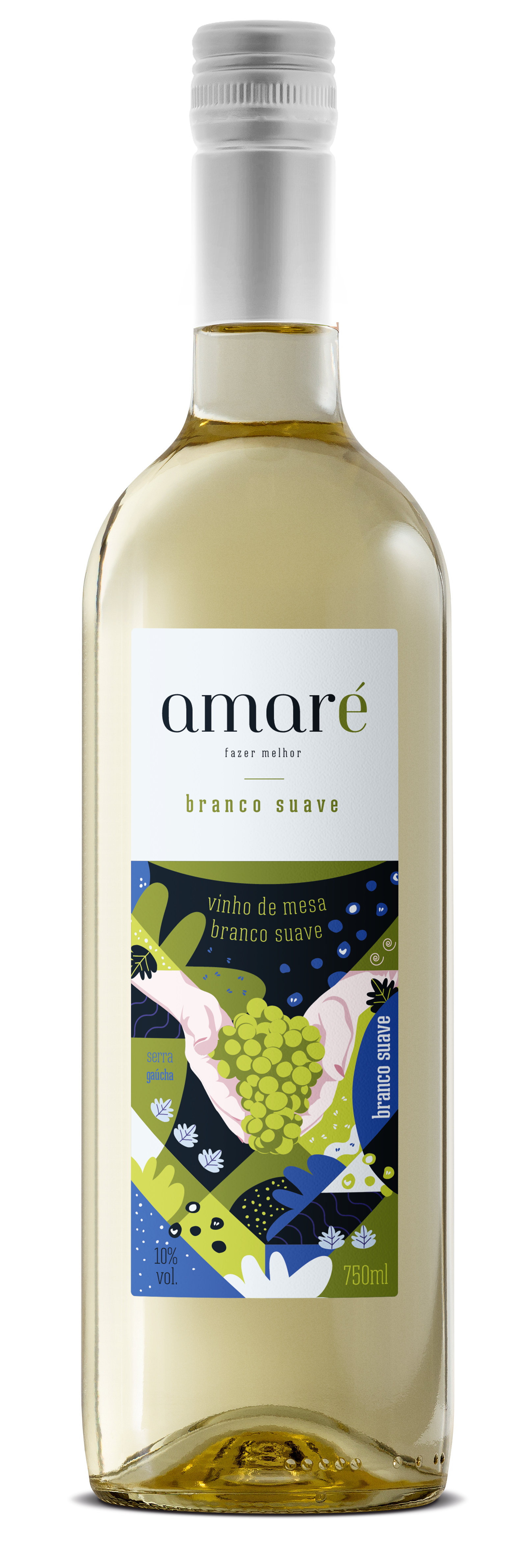 Vinho Branco Suave 750ml
